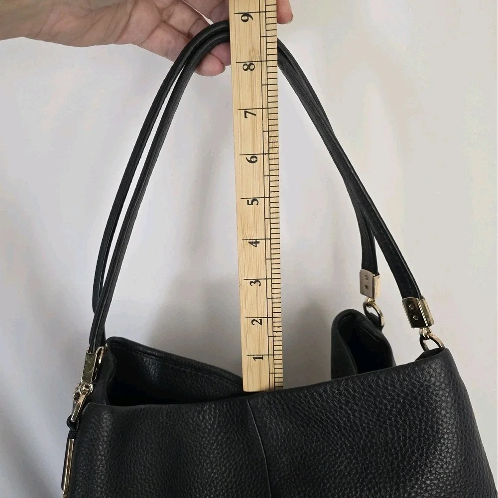Coach Phoebe Madison Boho Leather Shoulder Bag Hobo Dark Midnight Navy F34495